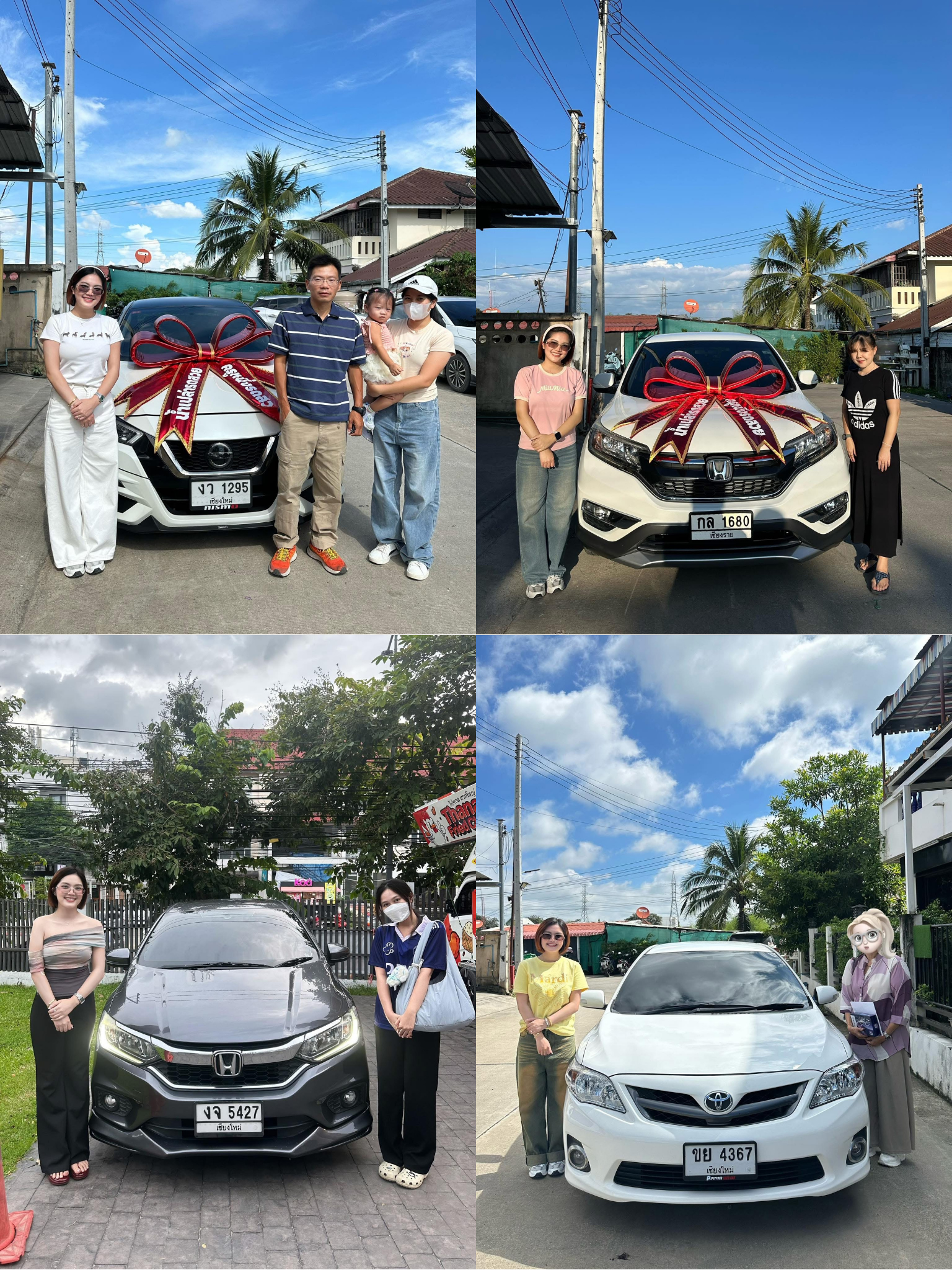 ภาพส่งมอบรถลูกค้าน้ำเปล่ารถสวยคนที่ 5
