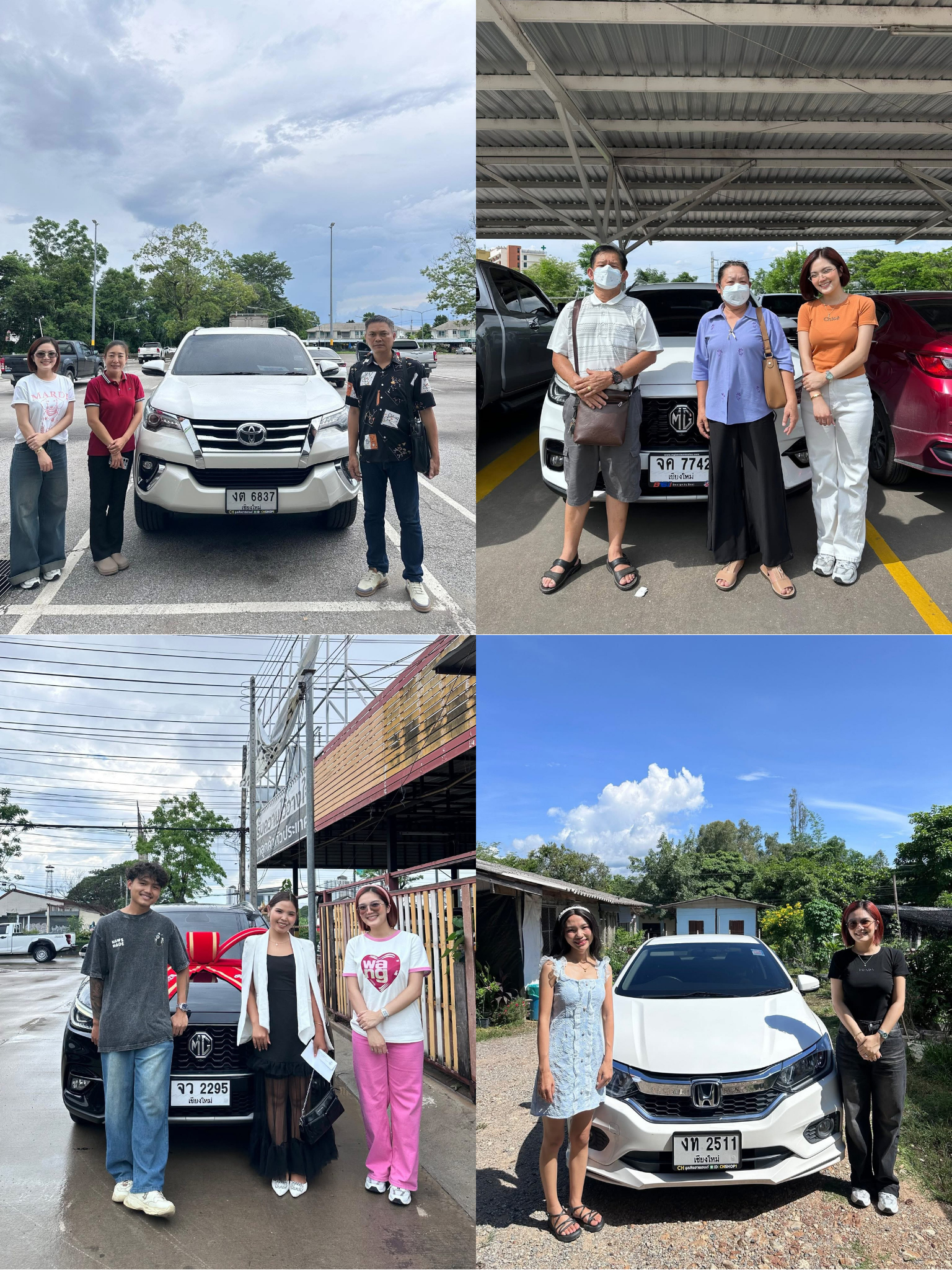 ภาพส่งมอบรถลูกค้าน้ำเปล่ารถสวยคนที่ 7
